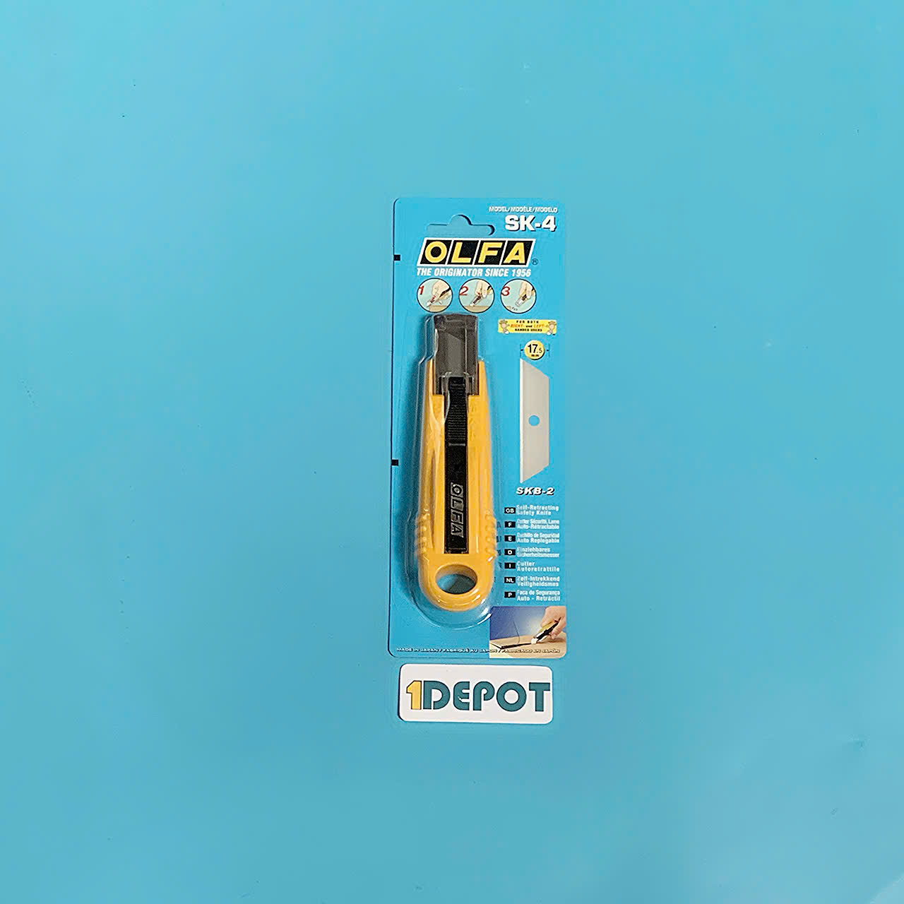 Dao cắt an toàn tự rút Olfa SK-4