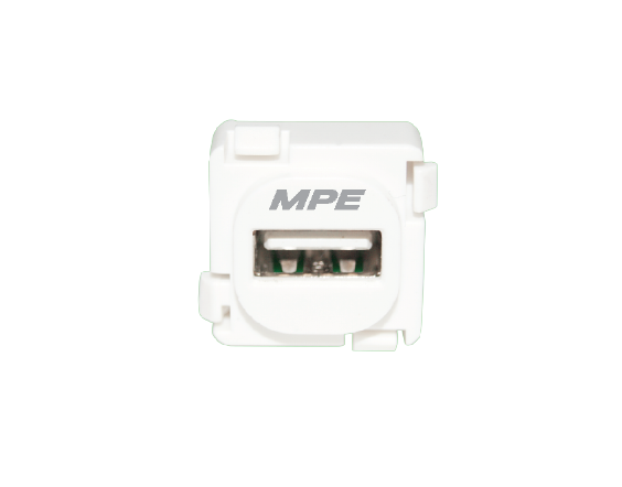 Ổ cắm sạc usb dc 5v-1000ma MPE A30USB