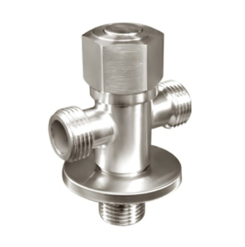 Van tê chia bồn cầu Vanni có khóa inox 304
