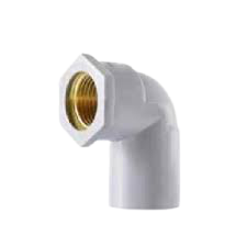 Co 90⁰ ø34 x 21 nhựa PVC BÌNH MINH, loại ren thau trong