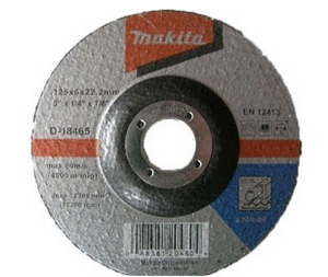 Đá mài sắt 125mm, Makita D-18465, kích thước 125x6x22.2mm