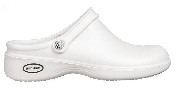 Dép chống trượt SAFETYJOGGER WHT-42 màu trắng, size 42