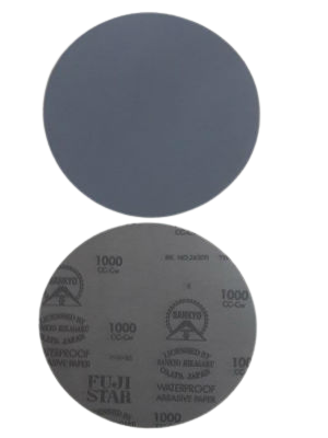Giấy nhám tờ không dính FUJISTAR P 600, loại tròn kích thước 203mm độ mịn P600