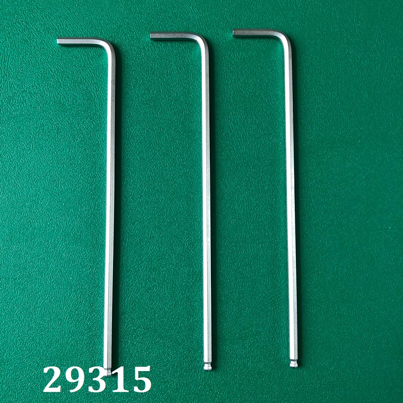 Lục giác xi mờ đầu bi top, kích thước 2.5mm