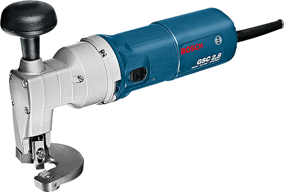 Máy cắt tôn 500w bosch gsc 2,8, cắt thép lá 2.8mm, cắt nhôm 3.5mm