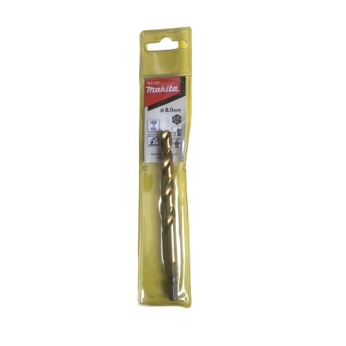 Mũi khoan sắt chuôi lục giác 8x117mm Makita D-31201
