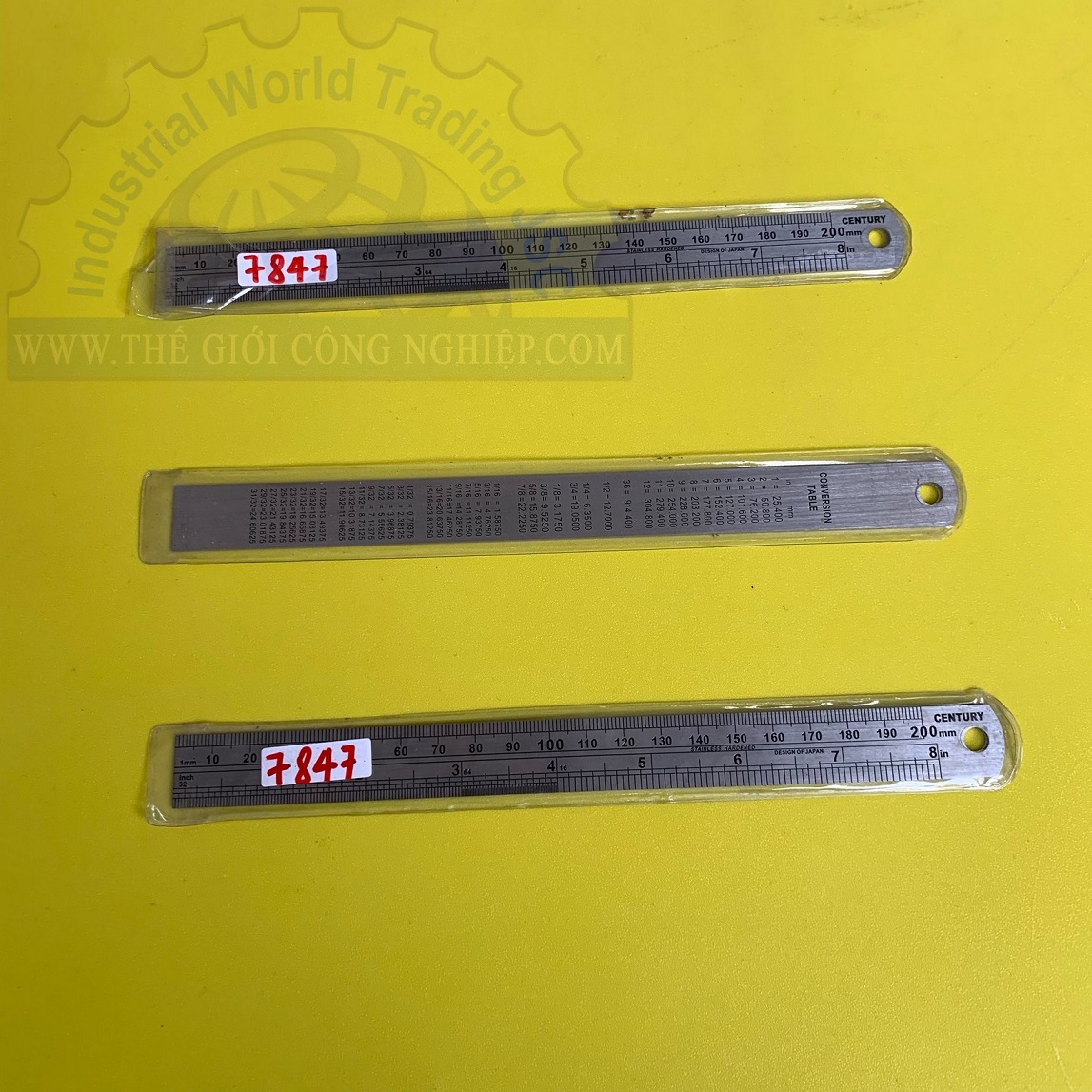 Thước lá century ctr-tl200, kích thước 200mm