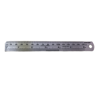 Thước lá inox century ctr-tl150, kích thước 150mm