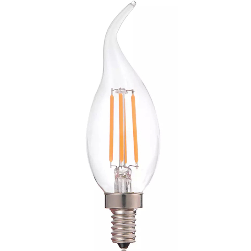 Đèn led hình nến đui E14 4W ánh sáng vàng Oem-151 59320
