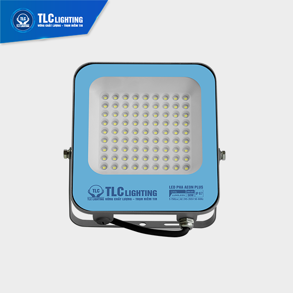 Đèn led pha aeon plus TLC-PAP-50W-01 ánh sáng trắng, chống nước IP67