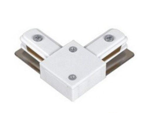 Đầu nối góc thanh ray đèn rọi màu trắng TCE 59456