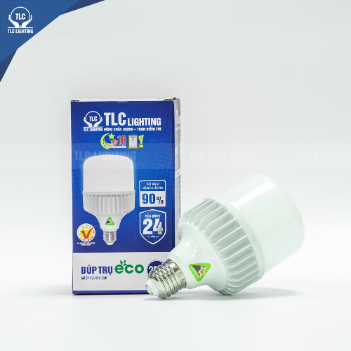 ĐÈN LED BÚP TRỤ ECO 40W - FRIENDLY TLC, TLC-BEF-40W-V, ánh sáng vàng
