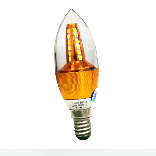Đèn led nhót 3W TLC, TLC-BNN-KR / KR03, ánh sáng 3 màu