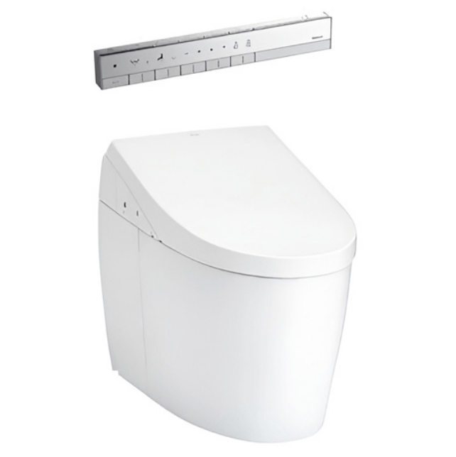 Bàn cầu NEOREST AH Toto CS989VT/TCF9788WZ, nắp điện tử. Phụ kiện bao gồm bích nối sàn, van dừng