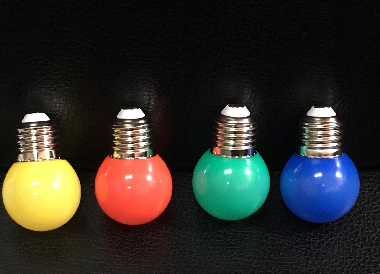 Bóng LED Bulb trang trí Rạng Đông A45Y/1W màu vàng