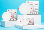 Đèn led panel âm trần viền phẳng 7W DW-LH0018B Mỹ Linh