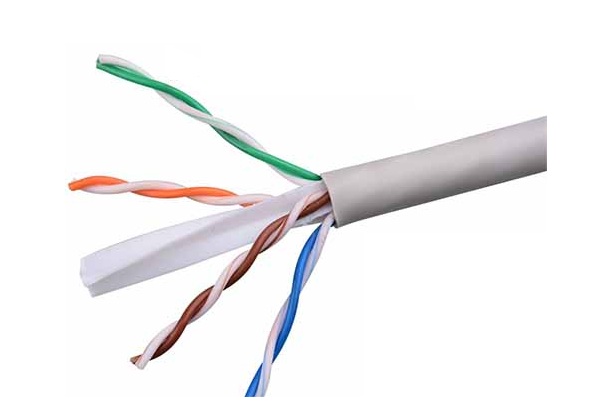 Cáp mạng CAT6 FTP Nanoco NC6-F10 0.56 mm 4 Pairs chống nhiễu 10% Cu 23 AWG, màu xanh/ trắng, 305m/cuộn