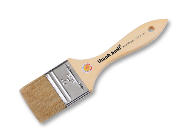 Cọ mãnh lông trắng 2inch/5cm 1MT20 Thanh Bình