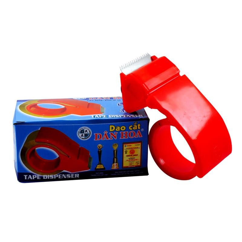 Dao cắt băng keo 5cm Dân Hoa, loại nhựa