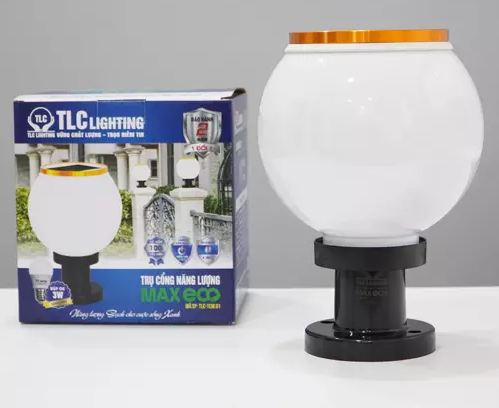 Đèn đường rời thể năng lượng mặt trời Max Eco Standard TLC-TCM.02, ánh sáng vàng
