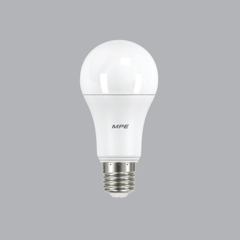 Đèn led Bulb DC 9W MPE, 60 x 110 mm - LB-9T/DC ánh sáng trắng