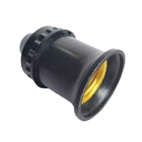 Đui đèn Nanoco E27 NAE2727BK loại di động màu đen