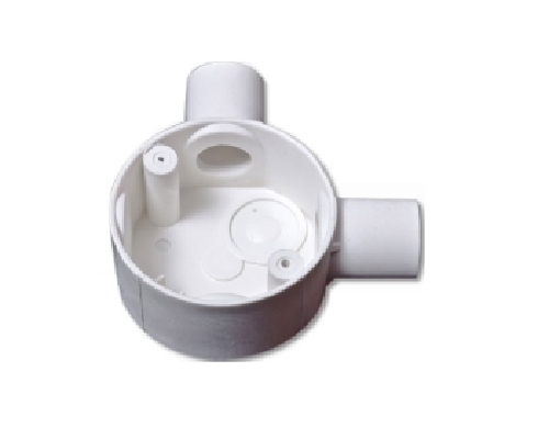 Hộp nối dây chia 2 ngã vuông góc 20 thấp Sino E240/20/2A