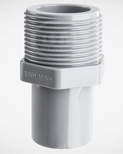 Nối ren ngoài 90 D Nhựa Bình Minh