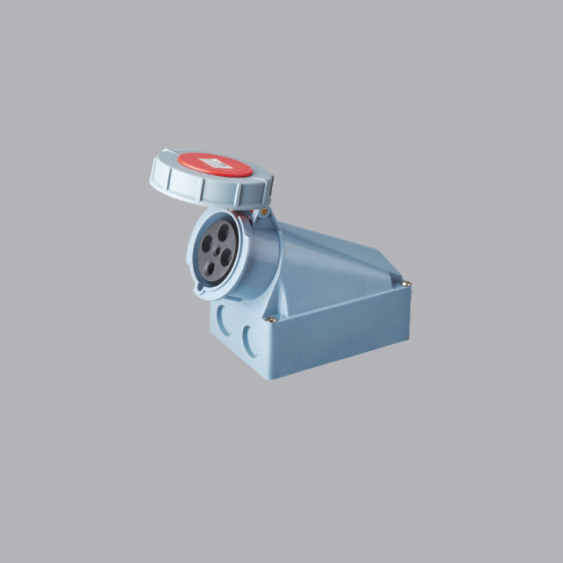 Ổ CẮM CỐ ĐỊNH BẮT TRÊN TƯỜNG MPN-1442 125A, 380-415V 3P+E-IP67