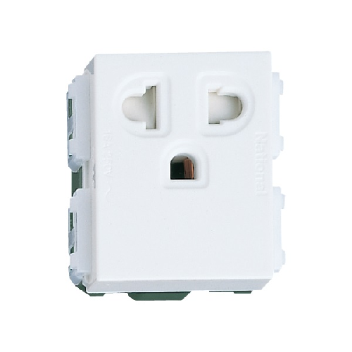 Ổ cắm đơn 3 chấu có màn che 16A Sino SCUE