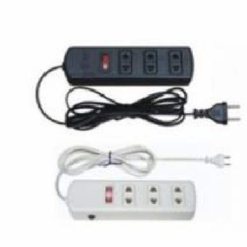 Ổ cắm kéo dài 5m, 3 ổ cắm, 1 công tắc Sino 3SN5/T