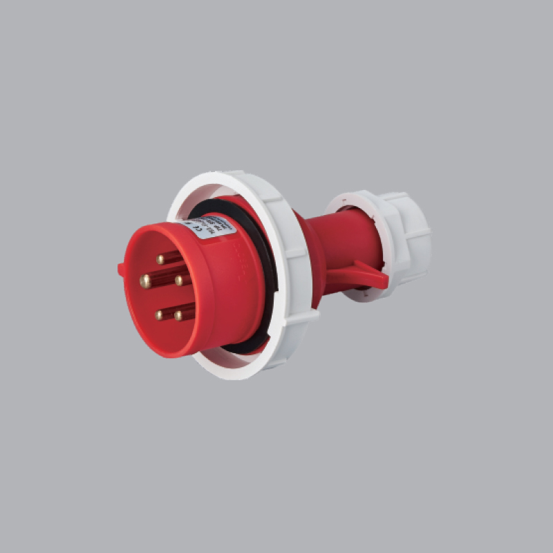 Phích cắm di động có kẹp giữ dây MPN-0152 16A, 380-415V 3P+N+E-IP67