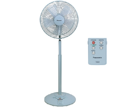 Quạt đứng Panasonic F-308NHB, 30cm, màu xanh, 37W