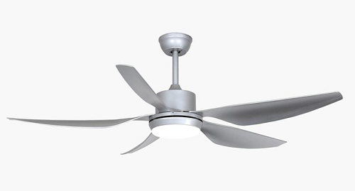 Quạt trần Led Ecofan Sapphire màu bạc TLC-QTS-CR, đèn màu vàng