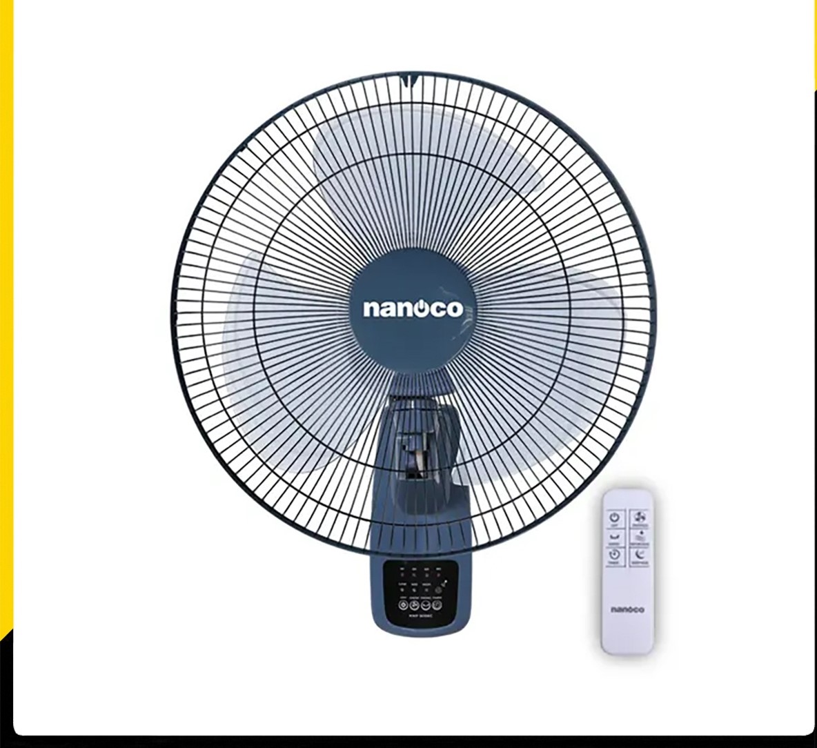 Quạt treo tường Nanoco NWF1610RC-BL 47W Màu Xanh