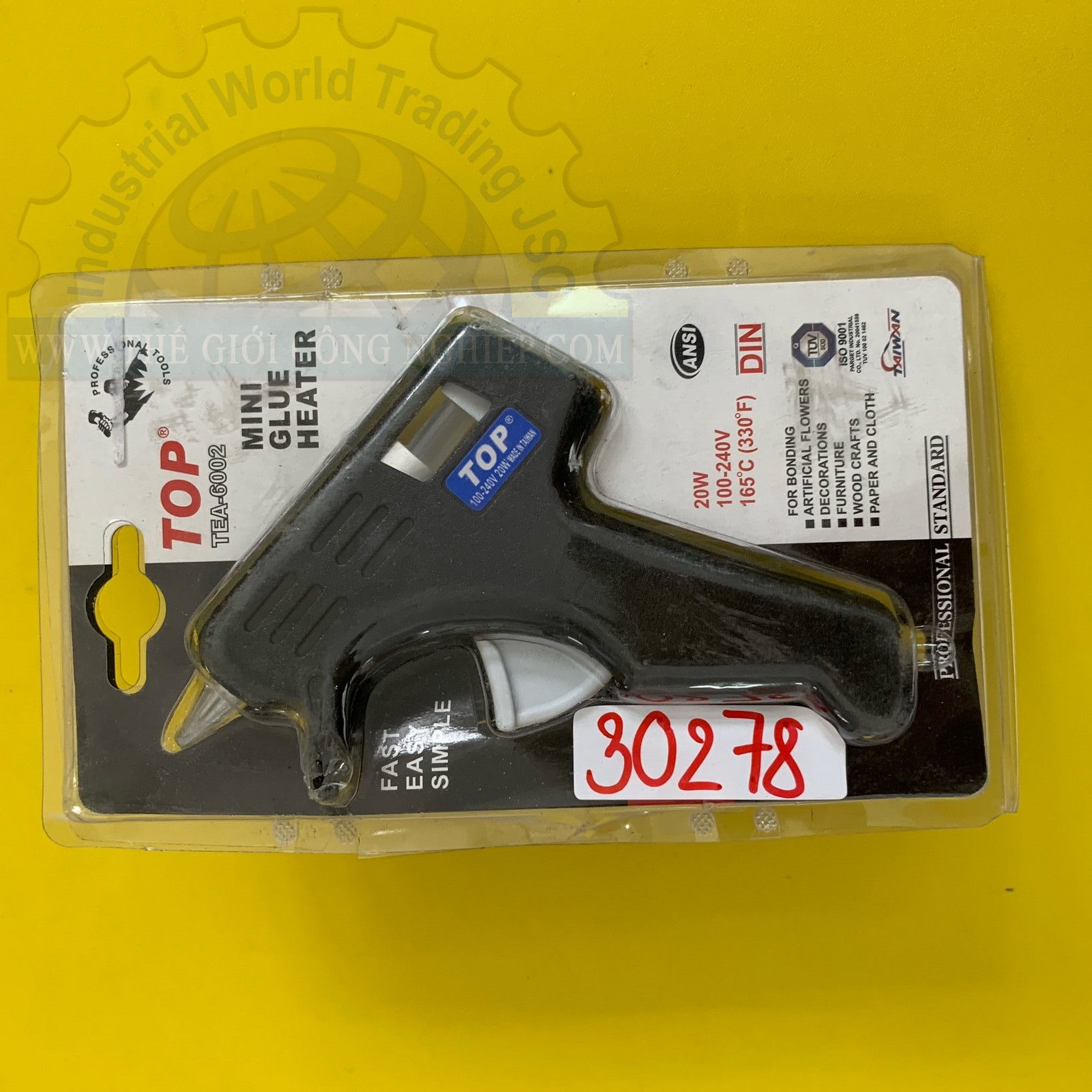 Súng bắn keo nến TOP TEA-6002, 20W Chủng loại keo nến thích hợp Ø7mm
