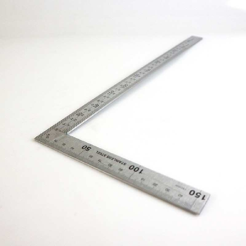 Thước vuông inox 150x300mm Kapusi K-2582