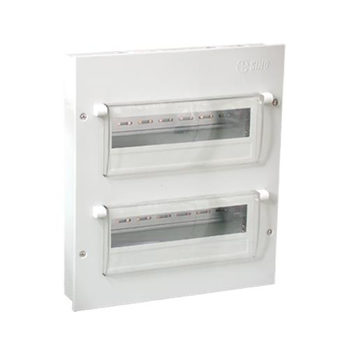 Tủ điện vỏ kim loại 28 đường Sino EM28PL/PS