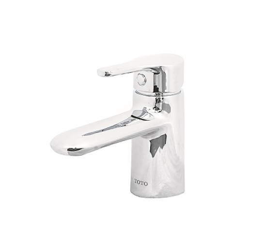 Vòi lavabo lạnh Toto TVLC101NSR,  chiều cao 111mm, chất liệu đồng mạ Ni-Cr