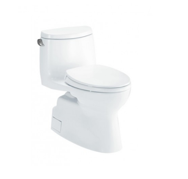 Bàn cầu một khối, nắp đóng êm Toto MS905T2. Hệ thống xả Tornado Siphon-Jet 4.8L