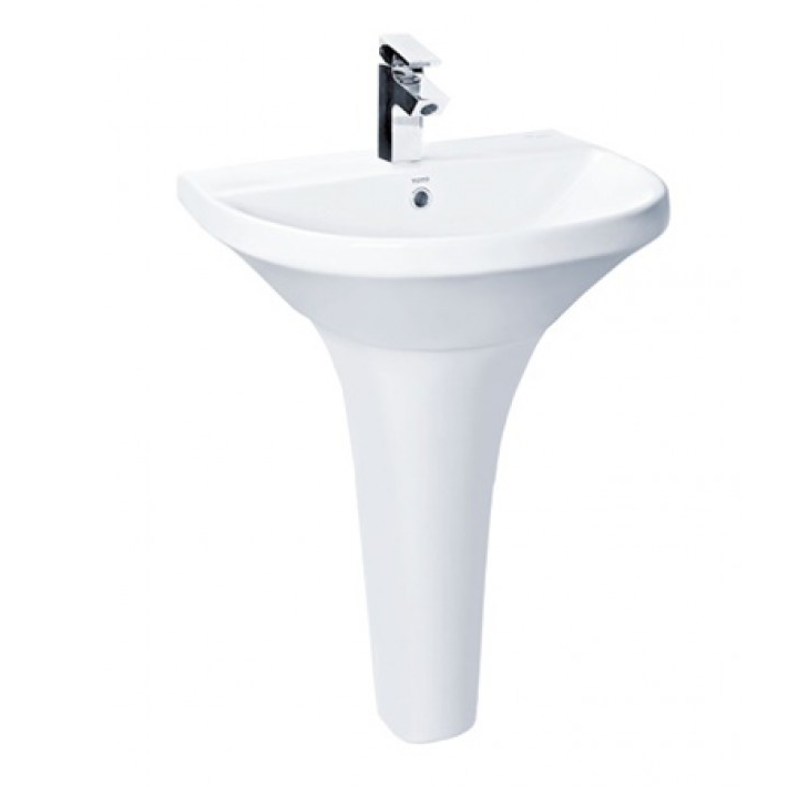 Chậu rửa lavabo chân dài Toto LPT947CS