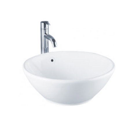 Chậu rửa lavabo đặt trên bàn toto LT523R