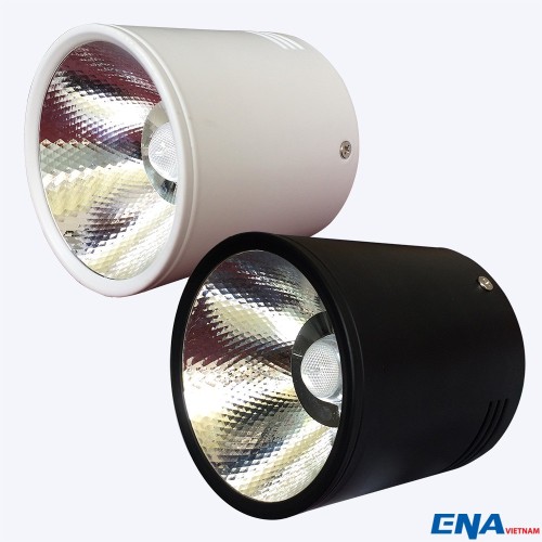 Đèn lon 7W Ø100xH100 LOA ENA series LOA07-100/CB3, 3 màu ánh sáng