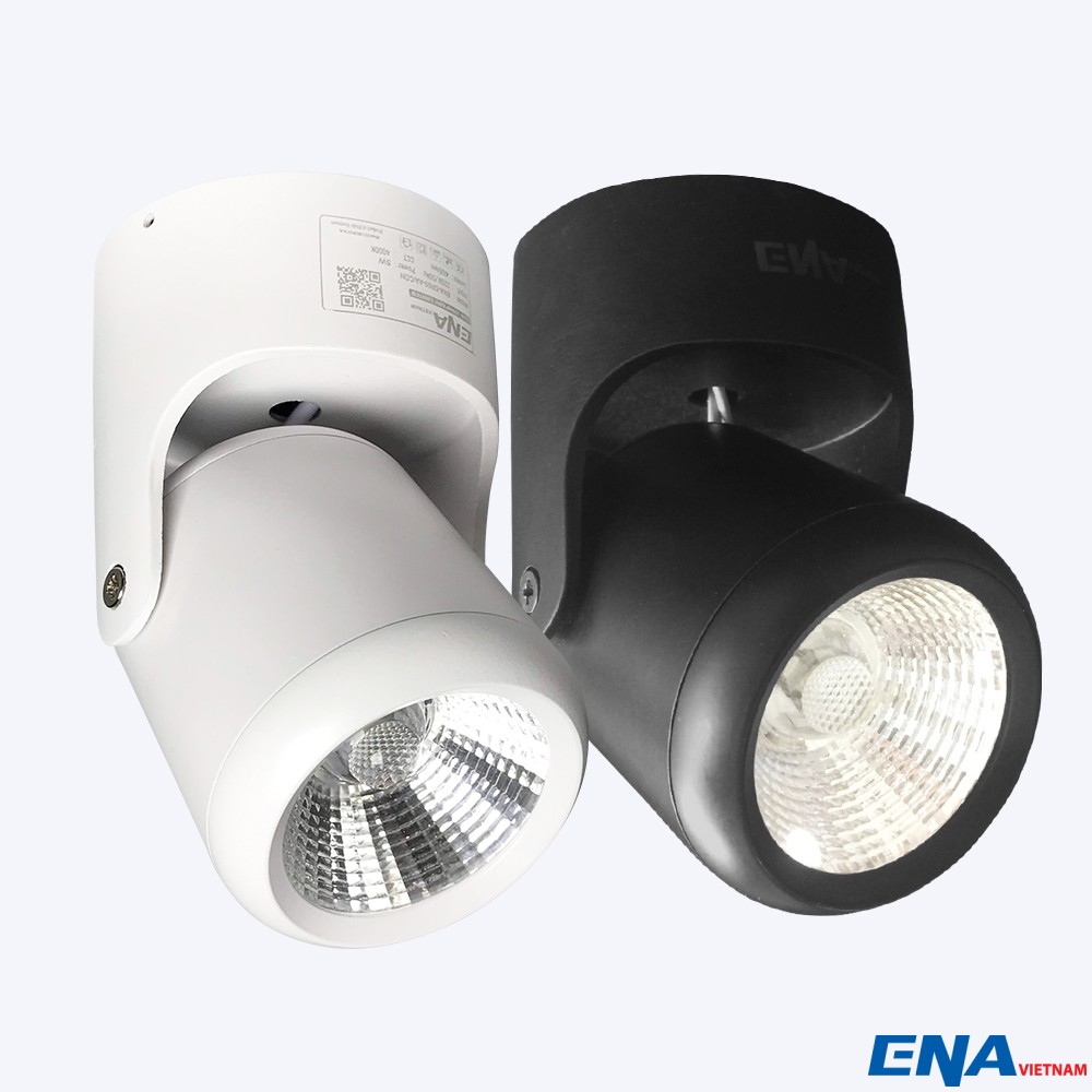 Đèn roi 7W Ø65x125 DRA series ENA DRA07-065(T), ánh sáng trắng, vỏ trắng