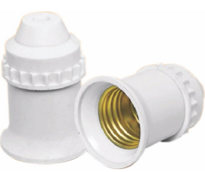 Đui đèn treo xoáy trắng E27 Tasaky TX1