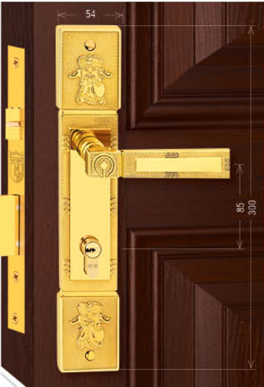 Khoá cửa đi - Đồng Việt Tiệp 04188