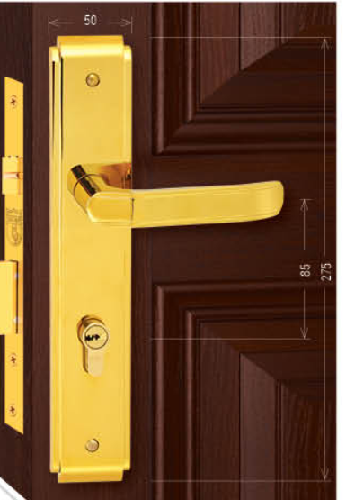 Khoá cửa đi - Hợp kim Việt Tiệp 04925