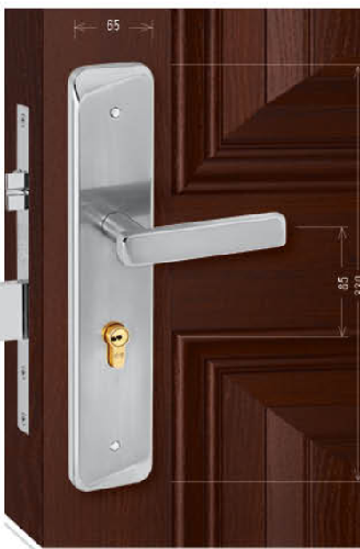 Khoá cửa đi - Hợp kim Việt Tiệp 04932