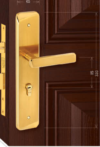 Khoá cửa đi - Hợp kim Việt Tiệp 04935