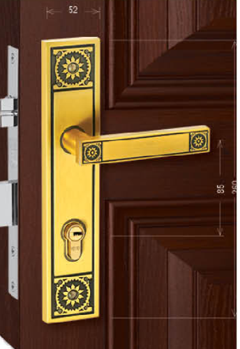 Khoá cửa đi - Hợp kim Việt Tiệp 04945